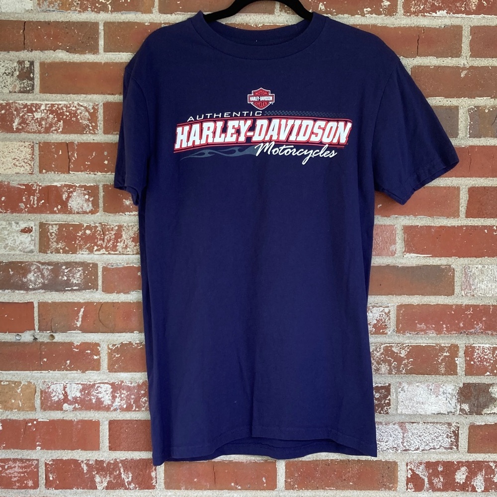 Harley-Davidson San Diego Authentic Navy Tee Size Medium